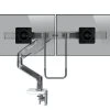 Null Humanscale M10 Dual Monitor Tischhalterung Klemme, Schräg, Weiß (M10CMWBHW)