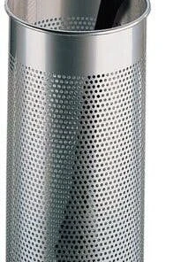 Durable Schirmständer 62cm Hoch Silbermet. Aus Perforiertem Stahl