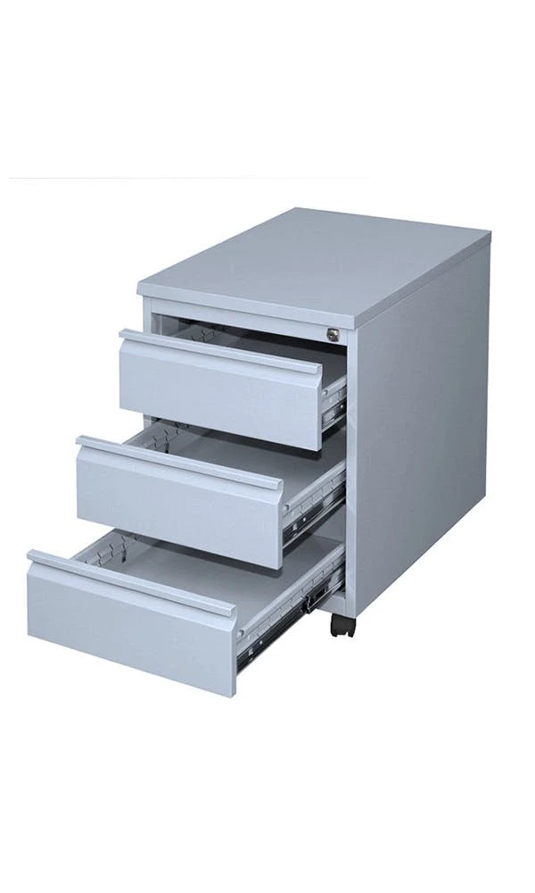 Lullmann Rollcontainer Bürocontainer Mit 2 Schubladen 610 X 460 X 590 Mm Lichtgrau 505303 3 Lullmann Rollcontainer Bürocontainer Mit 2 Schubladen 610 X 460 X 590 Mm Lichtgrau 505303 – Bild 3