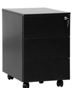 PROREGAL Rollcontainer Panther | 3 Schubladen| HxBxT 61x40x60 Cm | Schwarz -Yongsheng-Geschäft 069c888e 91d0 43ab 9291 116ecb71d986