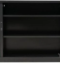 PROREGAL Rollladenschrank Weasel | 2 Ordernhöhen | HxBxT 105x120x46 Cm | Schwarz -Yongsheng-Geschäft 07625de6 bbe7 4dcc a398 cdb2039bedbb