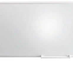 Maul Whiteboard, HxB 600x900mm, Magnethaftend, Tafel Weiß, Ablageschale, Rahmen Alu, Weiß