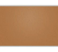 Maul Kombi-Tafel, HxB 450x600mm, Pinnbar, Magnethaftend, Tafel Kork/Stahl, Braun/weiß, Rahmen Alu, Silber -Yongsheng-Geschäft 0864acac 038e 4171 a581 0920400eb9b9