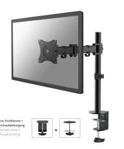 Null Neomounts Select NM-D135 Monitor Tischhalterung Schwenkbar 10-30Zoll, Schwarz