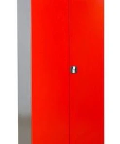 PROREGAL Stahlschrank Bee | HxBxT 195x92x60 Cm | Schwarz-Rot -Yongsheng-Geschäft 093db47c 91fc 4319 994a 59e272b8697a