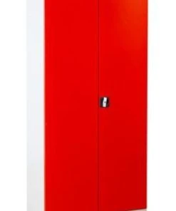 PROREGAL Garderobenspind Seal | HxBxT 195x92x42 Cm | Grau-Rot -Yongsheng-Geschäft 0e58035d 53a5 4a43 9679 db23505859b9