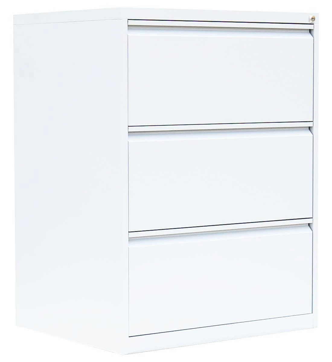 Lullmann Hängeregistraturschrank Für DIN A4 Hängemappen 132x40x62cm Mit 4 Schüben Weiß 4 Lullmann Hängeregistraturschrank Für DIN A4 Hängemappen 132x40x62cm Mit 4 Schüben Weiß – Bild 4