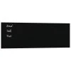VidaXL Magnettafel Wandmontage Glas 60 X 20 Cm