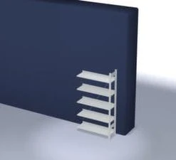 Null Büroregal, Eckregal, Fachl. 60kg, 5xStahlboden, Einseitig, Korpus Weiß, Ebenen Weiß -Yongsheng-Geschäft 102d8208 2199 461a bd09 b9269813ba63