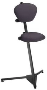 Null Stehhilfe, Sitz Kunststoff Schwarz, Sitz H 490-680mm, Gestell Schwarz -Yongsheng-Geschäft 1307d219 176e 4a44 a457 728553713795