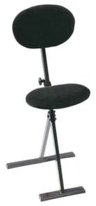 Null Sitz-/Stehhilfe, Skatebord-Sitz, Sitz Stoff Blau, Sitz HxBxT 570-770x200x450mm, Gestell Schwarz, M. Bodenkissen -Yongsheng-Geschäft 13853c6a 3f14 402d aefe 5fb4de074ac1 1