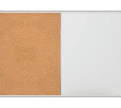 Maul Kombi-Tafel, HxB 600x900mm, Pinnbar, Magnethaftend, Tafel Kork/Stahl, Braun/weiß, Rahmen Alu, Silber -Yongsheng-Geschäft 13b48765 8b32 48b7 9229 5a53f1934c51 1