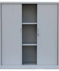 Lullmann Querrollladenschrank Sideboard (HxBxT) 1350 X 1200 X 460 Mm Aktenschrank Rollladenschrank Lichtgrau 555140 -Yongsheng-Geschäft 19aedd83 a2d8 4c1b a506 7adb4729e285