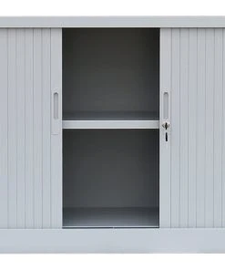 Lullmann Querrollladenschrank Sideboard 100cm Breit Aktenschrank Rolladenschrank Grau 555100 -Yongsheng-Geschäft 19cc68e4 dce1 497f b70c 4b0bebb04706