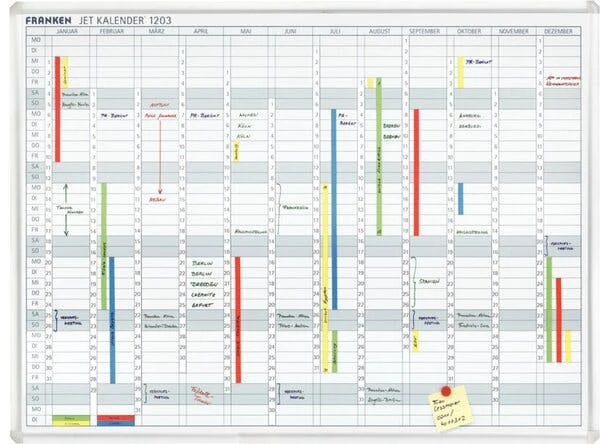 FRANKEN Planungstafel JetKalender, Wochenkalender, 25 Pos. 5 FRANKEN Planungstafel JetKalender, Wochenkalender, 25 Pos. – Bild 5