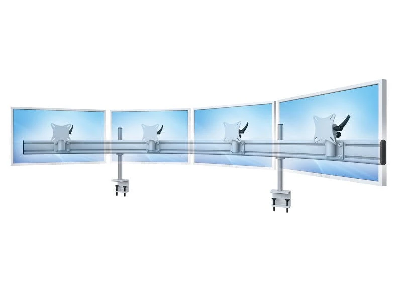 Null MonLines Monitor Tischhalterung Para-System 3-fach TK WS XL Grau 5 Null MonLines Monitor Tischhalterung Para-System 3-fach TK WS XL Grau – Bild 5