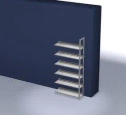 Null Büroregal, Eckregal, Fachl. 60kg, 6xStahlboden, Einseitig, Korpus RAL7035 -Yongsheng-Geschäft 1c56349f ac73 4f8b 9faa 2e840ac217cf