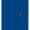 Lullmann Aktenschrank Metallschrank Abschließbar Mehrzweckschrank Blau 180x80x38cm 530333