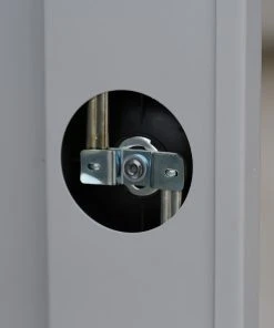 Lullmann Stahl-Aktenschrank Metallschrank Abschließbar Werkzeugschrank 120 X 92,5 X 42,2cm Grau/Anthrazit 530328 -Yongsheng-Geschäft 20efca03 d504 4315 9ec7 2e8b2d16d55d