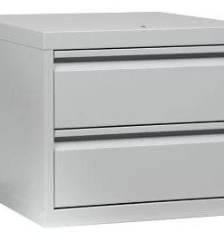 PROREGAL Unterbaucontainer Sparrow | 2 Schubladen | HxBxT 38x46x55 Cm | Grau -Yongsheng-Geschäft 2298dcf0 ec0f 40d7 9d51 d85b490a91f8