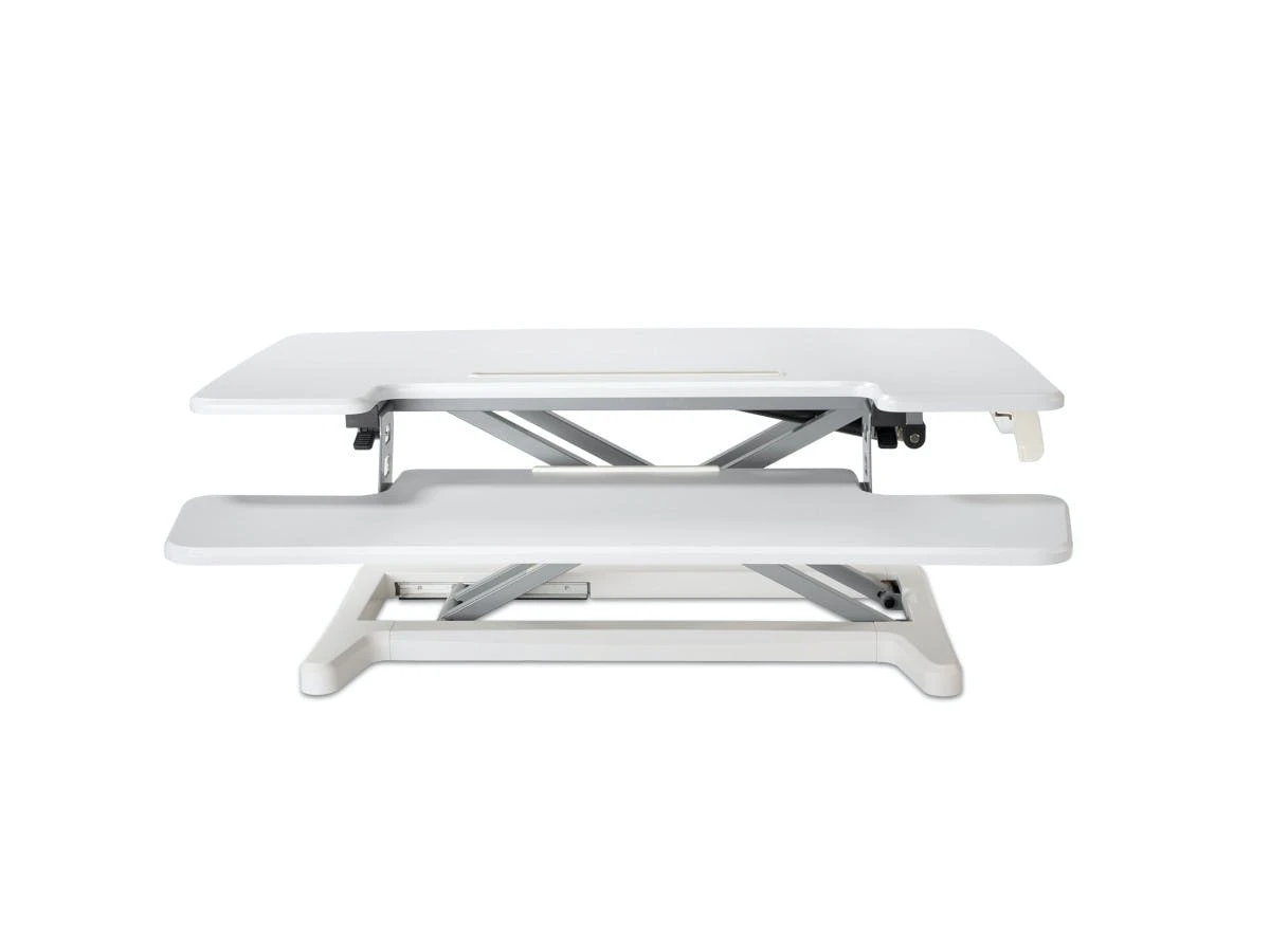 Null Humanscale QuickStand Eco Single Steh-Sitz Arbeitsplatz, Weiß 5 Null Humanscale QuickStand Eco Single Steh-Sitz Arbeitsplatz, Weiß – Bild 5