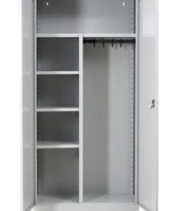 PROREGAL Garderobenspind Seal | HxBxT 195x92x42 Cm | Grau -Yongsheng-Geschäft 29926d4b 4d70 4377 82db 472dd7410238