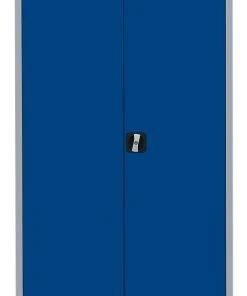 Lullmann Aktenschrank Metallschrank Abschließbar Werkzeugschrank 195 X 92,5 X 50cm Lichtgrau/Blau 530351 -Yongsheng-Geschäft 2bb5fe68 fb5a 41d9 8d1a fc9cf8bec114