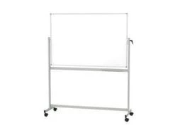 Maul Mobile Drehtafel, HxBxT 1950x1950x650mm, Magnethaftend, 2 Schreibflächen, Ablageschale, Rahmen Alu, Gestell Silber -Yongsheng-Geschäft 2e852551 b399 4448 a326 0d110aa11330 10