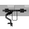 Null Humanscale M8.1 Dual Monitor Tischhalterung Klemme, Schräg, Schwarz (M81CMBBHB)