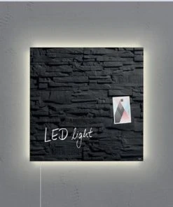 Sigel Glas-Magnetboard Artverum, Design- White-Klinker, Inkl. Extra Starker -Yongsheng-Geschäft 30fee1d4 353a 41fe 958e 5710e7101874