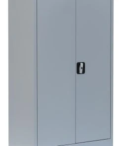 Lullmann Stahl Aktenschrank Metallschrank Abschließbar Lichtgrau 120 X 80 X 38,3cm 530290