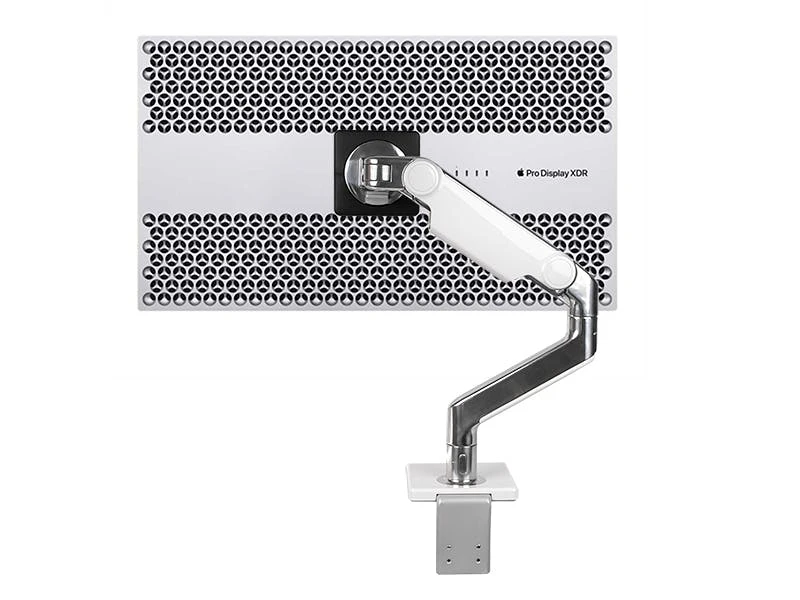 Null Humanscale M8.1 Monitor Tischhalterung Durchschraub Schräg, Weiß 7 Null Humanscale M8.1 Monitor Tischhalterung Durchschraub Schräg, Weiß – Bild 7