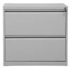 PROREGAL Hängeregistraturschrank Mare| HxBxT 70x76x62 Cm |Grau