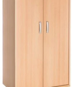 Null Möbelpartner Aktenschrank Tiger | Slim | HxBxT 110x40x34 Cm | Weiß/ Eiche Von PROREGAL -Yongsheng-Geschäft 3413782b 8f84 4dd2 b53b a5753697881c 3
