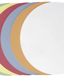 Franken Moderationskarten Klein, Rund, Farbig Sortiert, 250 Stück