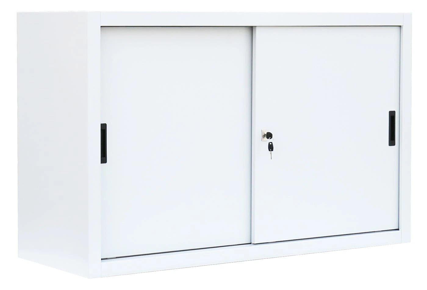 Lullmann Schiebetürenschrank Büro Aktenschrank Sideboard Aus Stahl Schwarz 750 X 1600 X 450 Mm (HxBxT) 550139 5 Lullmann Schiebetürenschrank Büro Aktenschrank Sideboard Aus Stahl Schwarz 750 X 1600 X 450 Mm (HxBxT) 550139 – Bild 5