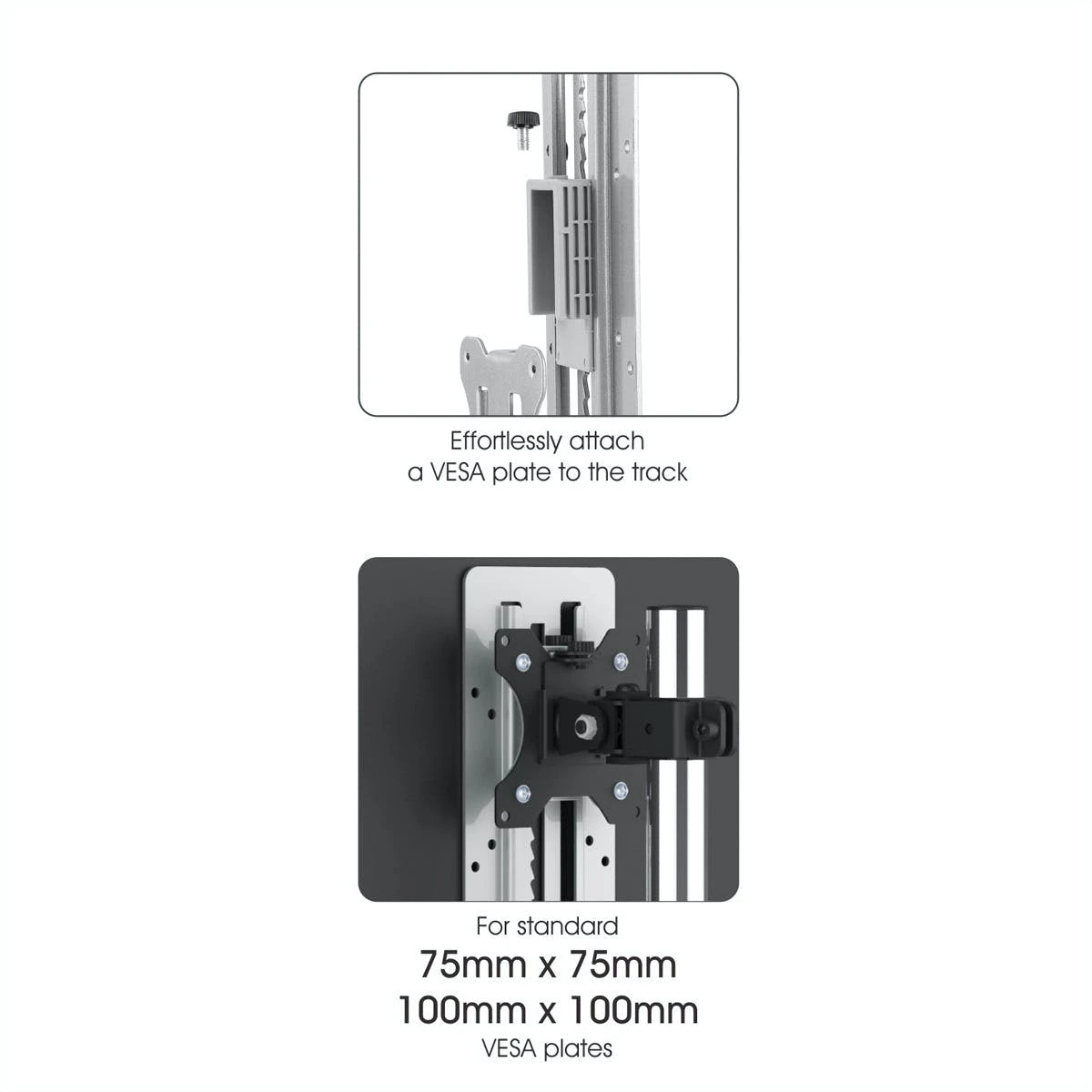 ROLINE VESA Vertikal-Verschiebeplatte 6 ROLINE VESA Vertikal-Verschiebeplatte – Bild 6
