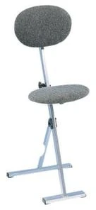 Null Klappbare Stehhilfe, Sitz Kunstleder Schwarz/weiß, Sitz H 540-900mm, Rücken Kunstleder Schwarz/weiß, Fußstütze -Yongsheng-Geschäft 3bb1a66c 7ada 4f18 a35f 7f6cab67211d 1