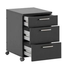 Null Möbelpartner Rollcontainer Hippo | HxBxT 60x40x50 Cm (Höhe Mit Rollen) |Anthrazit Von PROREGAL -Yongsheng-Geschäft 3e332ce2 85ec 4e79 9e01 09ca9e047942