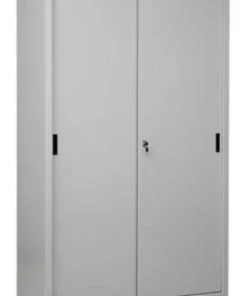 PROREGAL Schiebetürenschrank Mammut| 5 Ordnerhöhen | Metalltüren | HxBxT 195x120x45 Cm | Grau 11 PROREGAL Schiebetürenschrank Mammut| 5 Ordnerhöhen | Metalltüren | HxBxT 195x120x45 Cm | Grau -Yongsheng-Geschäft 3e5a9887 6f10 41b2 8196 a9782542644e