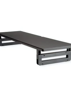 VALUE Monitor-/Laptop-Ständer, Höhenverstellbar, Extra-breit, Schwarz