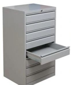 PROREGAL Schubladenschrank Swan | 8 Schubladen | DIN A3 | HxBxT 98 X 53 X 43 Cm | Grau -Yongsheng-Geschäft 3fc50df7 d8a8 452d 9a32 5f3aec9503e2