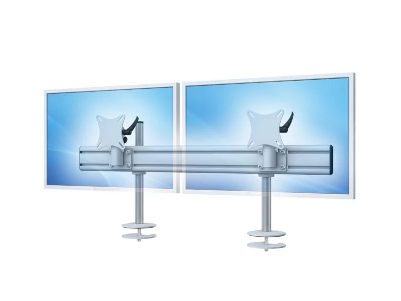 Null MonLines Flat 2er Display Tischhalterung Einbau MA 25-32Zoll WS XL, Schwarz 2 Null MonLines Flat 2er Display Tischhalterung Einbau MA 25-32Zoll WS XL, Schwarz – Bild 2