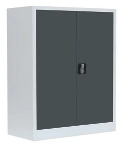 Lullmann Stahl-Aktenschrank Metallschrank Abschließbar Büroschrank Stahlschrank 100 X 80 X 38,3cm Lichtgrau 530310 -Yongsheng-Geschäft 440d6205 50b8 4c23 884e b9ba44c2c0fe 4