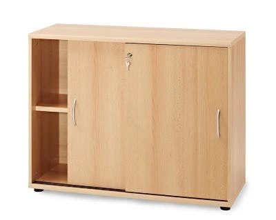 Null Möbelpartner Schiebetürenschrank Lion | Small | HxBxT 76x100x40 Cm |Buche Von PROREGAL 7 Null Möbelpartner Schiebetürenschrank Lion | Small | HxBxT 76x100x40 Cm |Buche Von PROREGAL – Bild 7