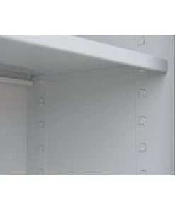 Lullmann Metallschrank Abschließbar Flügeltürenschrank Aktenschrank 100x80x38cm Weiß X-530317 -Yongsheng-Geschäft 4675f4e1 3b25 41c7 97f8 31ffb3083c5e