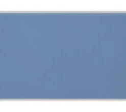 Franken Pinntafel, F. Wandschienen-System, HxB 600x900mm, Pinnbar, Tafel Filz, Blau, Rahmen Alu, Silber -Yongsheng-Geschäft 482dcb9b a31c 4999 a92b 64cc42968661 4