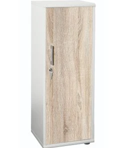 Null Möbelpartner Aktenschrank Tiger | XL | HxBxT 182x65x34 Cm | Weiß/ Eiche Von PROREGAL -Yongsheng-Geschäft 4b09aa4e a606 4360 9bca 0b7dd19844c8 1