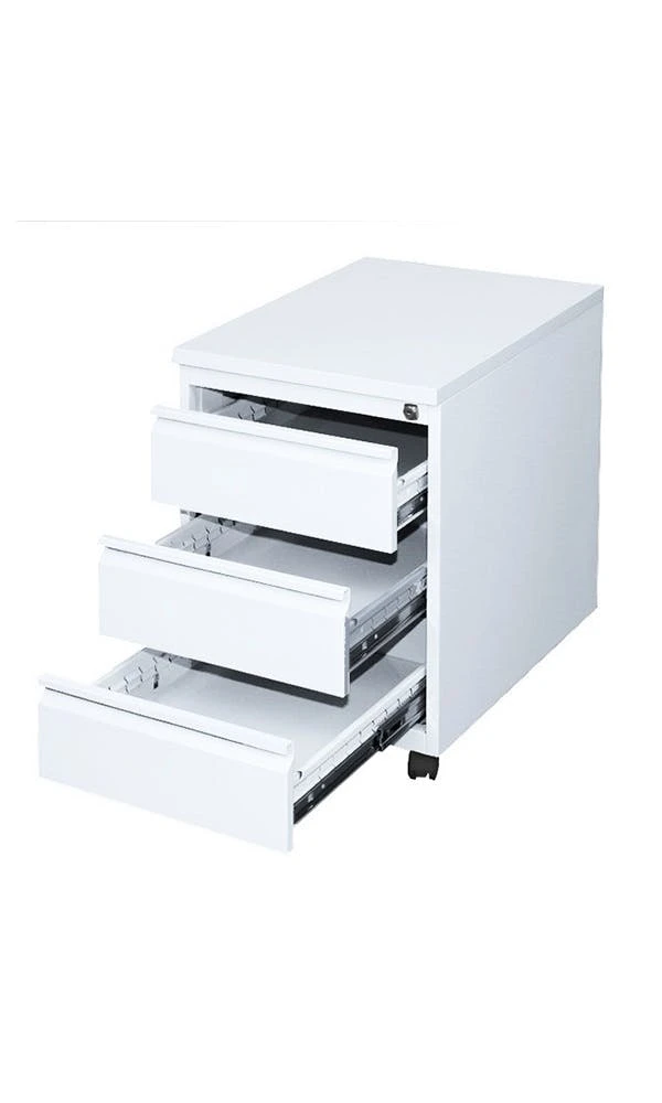 Lullmann Büro Rollcontainer Mit 3 Schubladen Maße: 62x46x59cm Weiß 505307 1 Lullmann Büro Rollcontainer Mit 3 Schubladen Maße: 62x46x59cm Weiß 505307