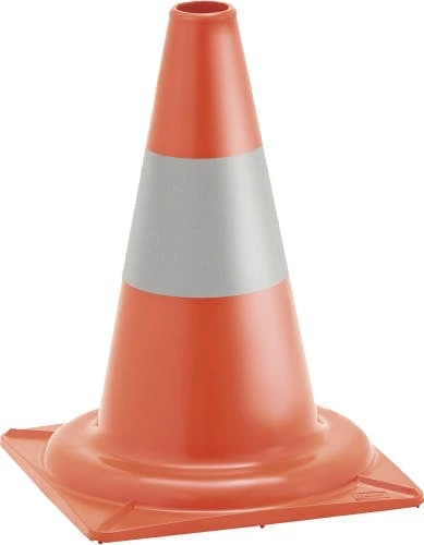 Null Verkehrskegel, Leitkegel Tagesleuchtend, PVC, Orange/weiß, Höhe 320 Mm 4 Null Verkehrskegel, Leitkegel Tagesleuchtend, PVC, Orange/weiß, Höhe 320 Mm – Bild 4